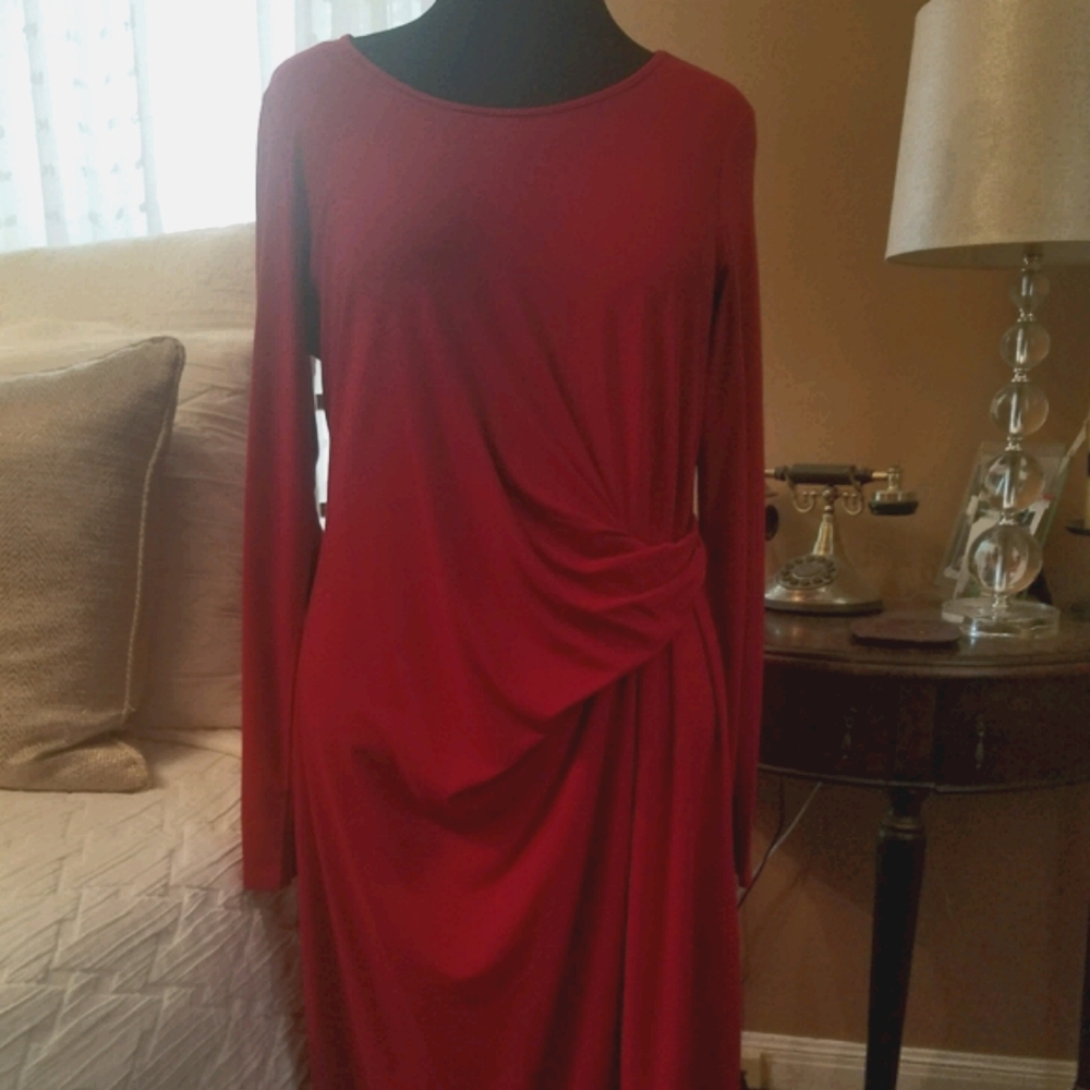 J.Jill drape dress - Picture 7 of 7